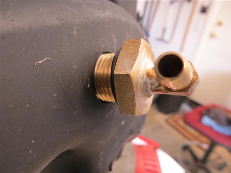 BMW K1600GTL Bulkhead Fitting Installation