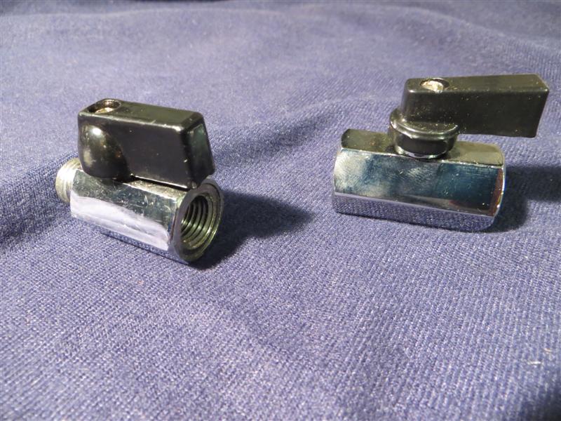 1/4" Full Flow Brass Shut Off Valve